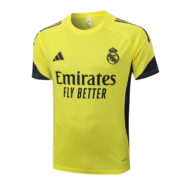 Camiseta Entrenamiento Real Madrid 2025/26 Amarillo 4